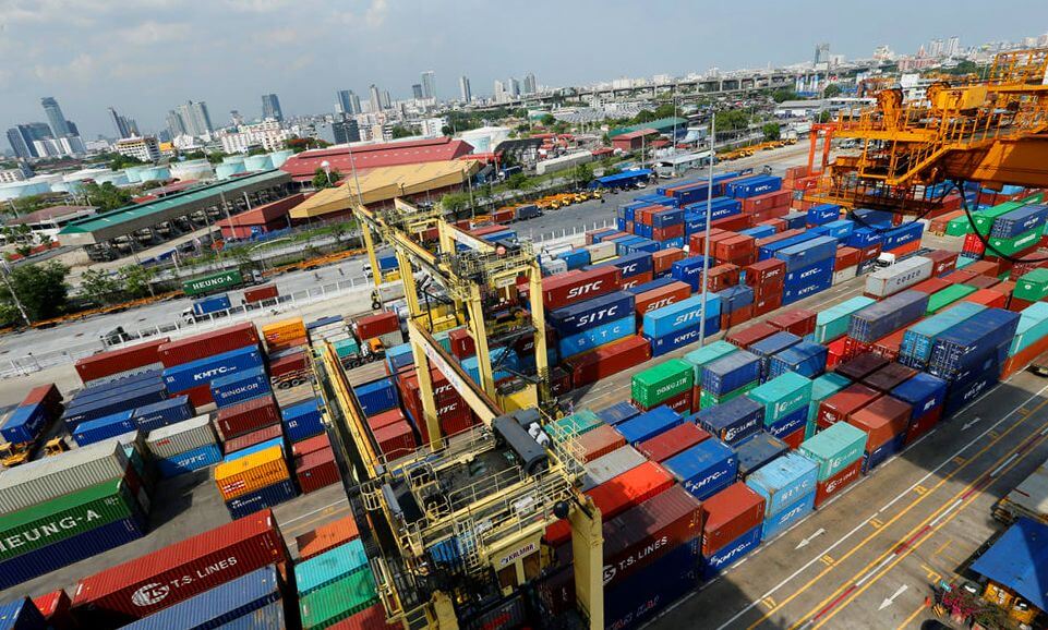 Thai exports fall 5.7 percent in January, year-on-year