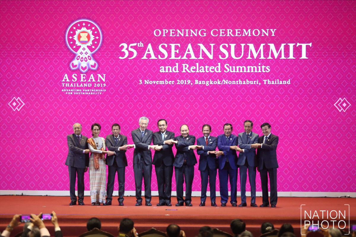 Thai PM opens ASEAN Summit in Bangkok amid world economic tensions