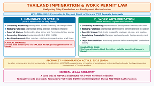 Read more about the article Thailand Immigration Law: Visa, Stay, Reporting and Re-Entry Rules